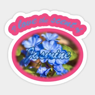 Jasmine lover Sticker